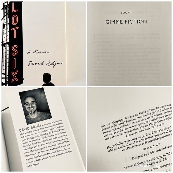 BOOK, Lot Six, A Memoir by David Adjmi, Non-Fiction, Hardcover with Jack… - Picture 14 of 15